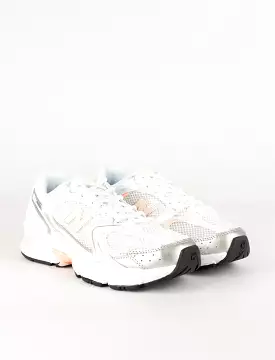 New Balance 530 Trainers White / Cloud Pink