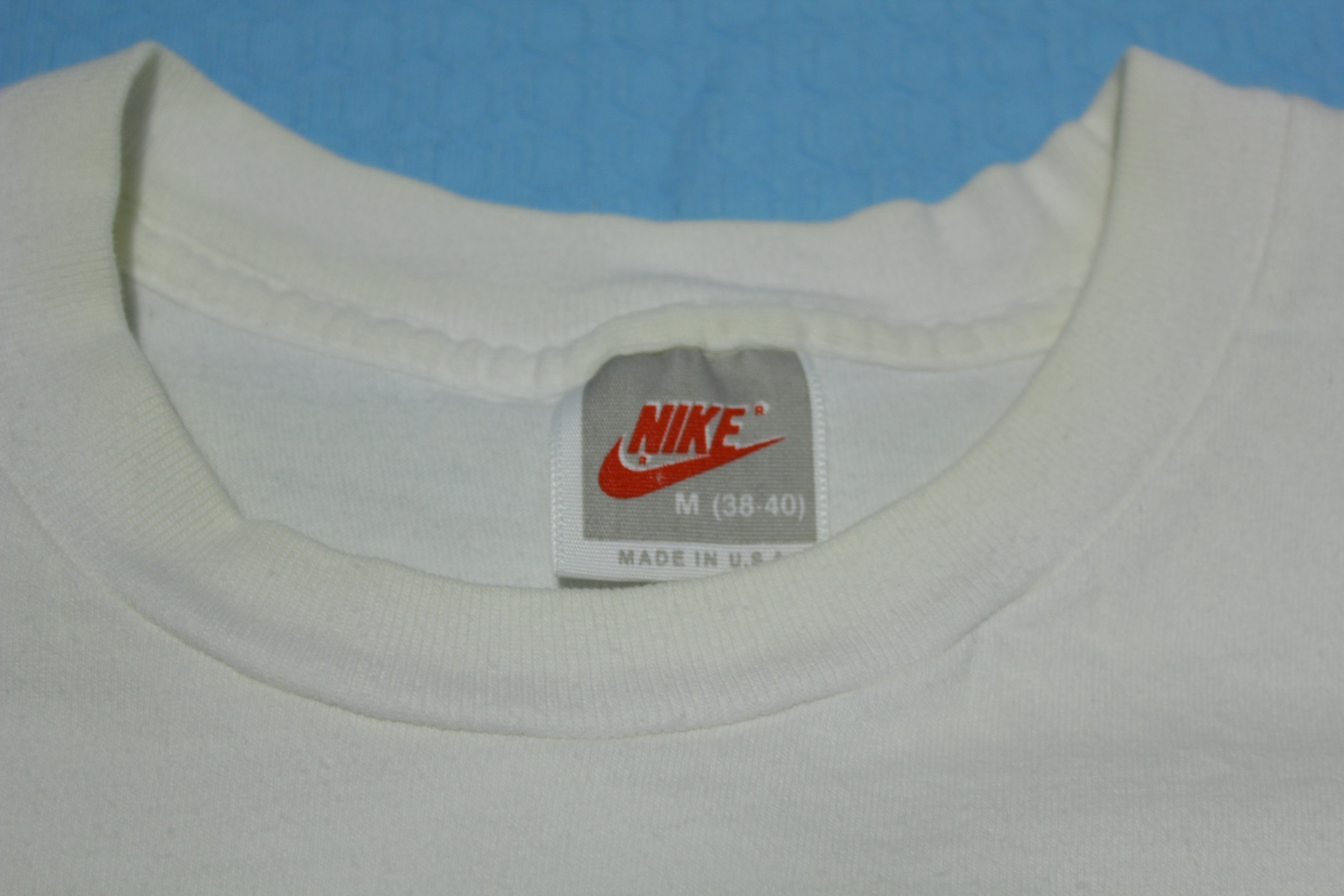 Nike Challenge Court Vintage 90's Made in USA Andre Agassi Single Stitch Tennis T-Shirt