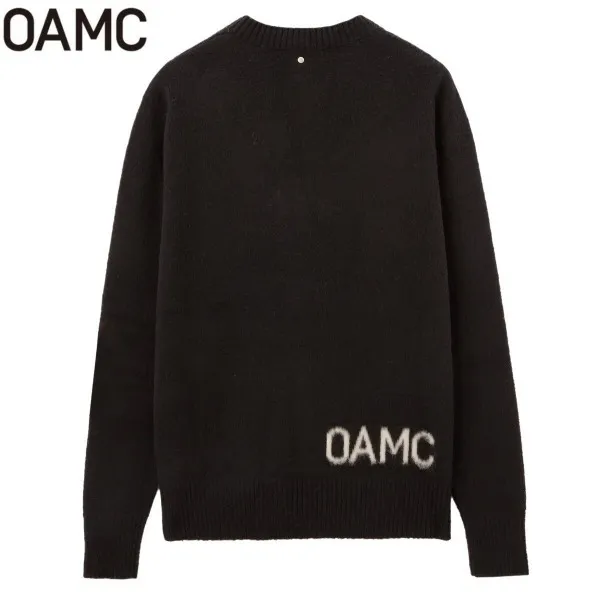 OAMC  |Unisex Wool Street Style Long Sleeves Plain Logo Designers