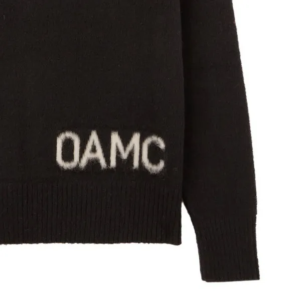 OAMC  |Unisex Wool Street Style Long Sleeves Plain Logo Designers