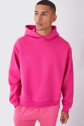 Oversized Boxy Over The Head Hoodie | boohooMAN UK