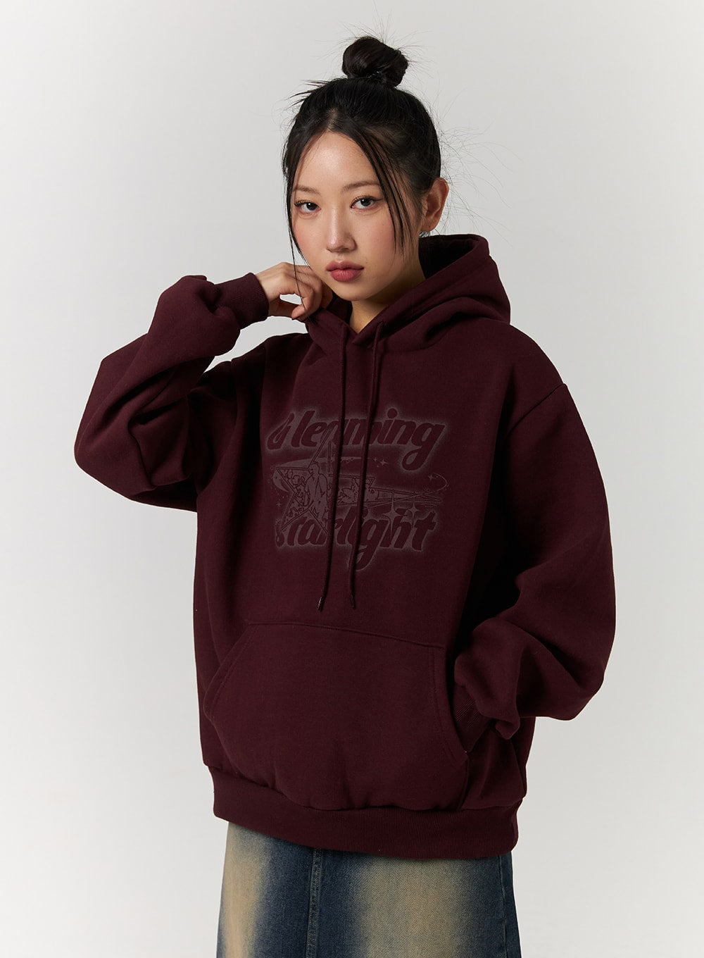 Oversized Graphic Hoodie CD329