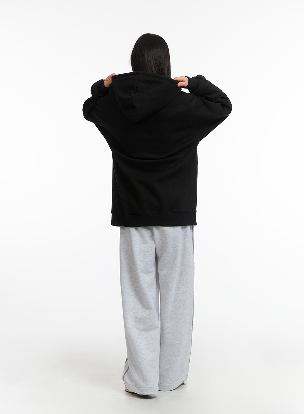 Oversized Zip-Up Hoodie CJ412