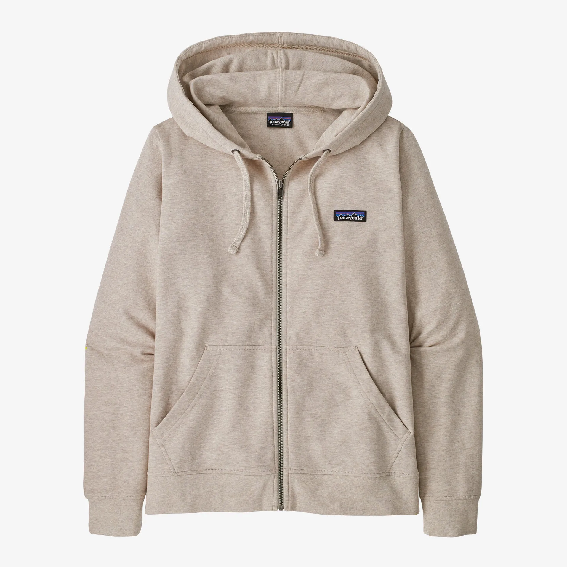 Patagonia Ahnya Full-Zip Hooded Sweatshirt-Dyno White Heather