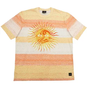 PAUL SMITH Sun Stitch Yellow T-shirt | Menswear Online