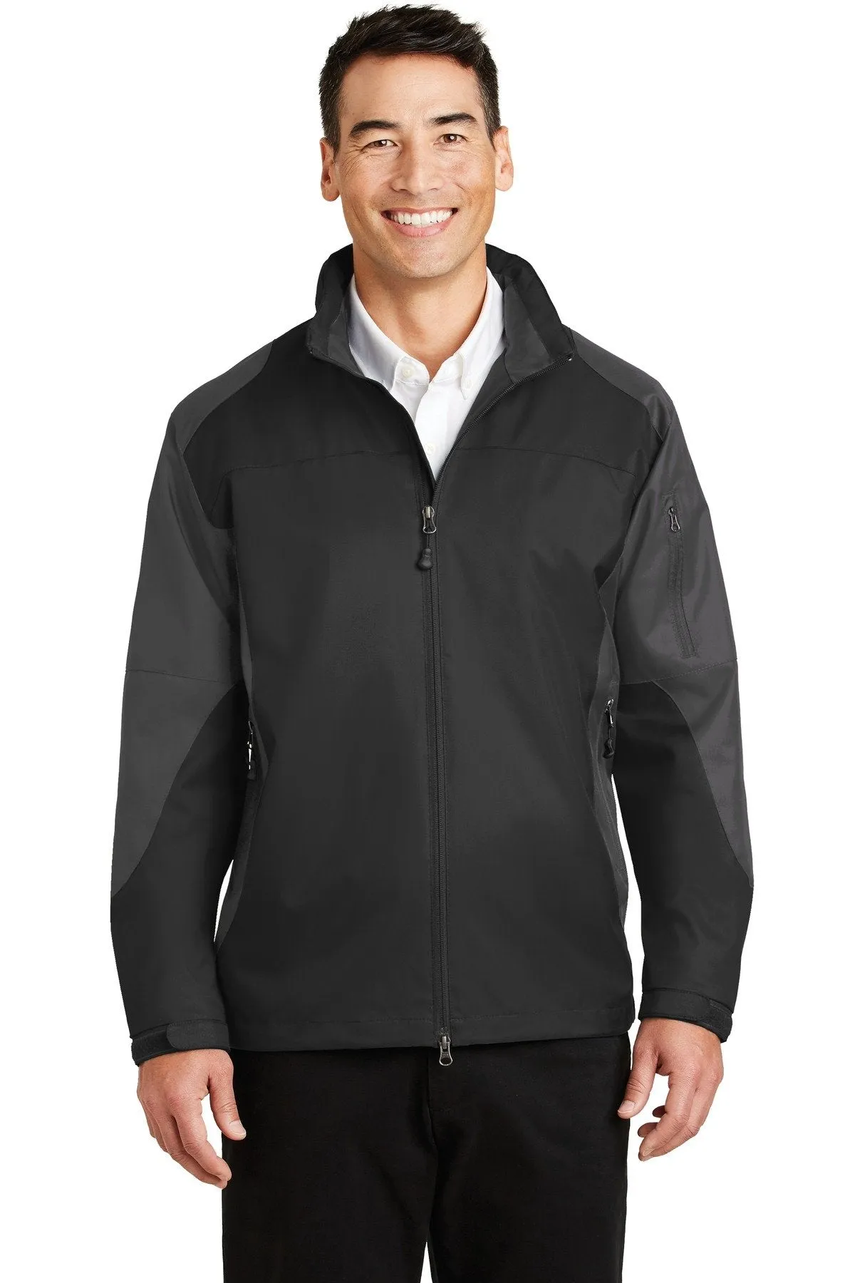 Port Authority Endeavor Jacket J768 Black/Gunmetal