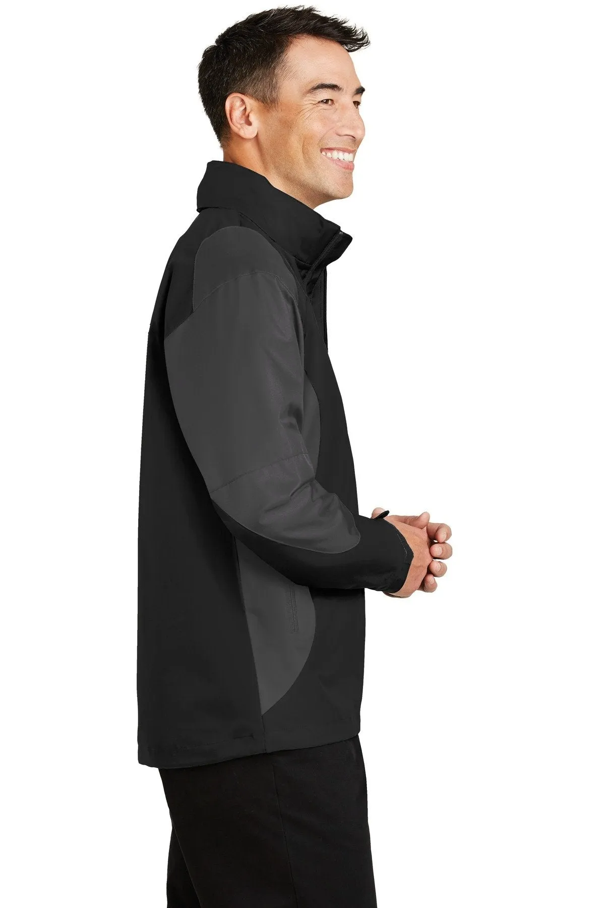 Port Authority Endeavor Jacket J768 Black/Gunmetal