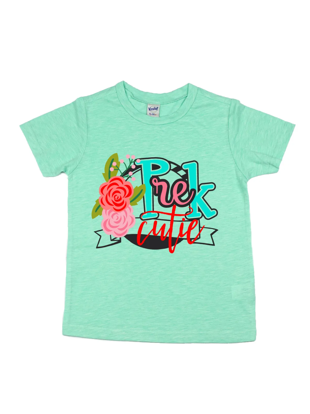 Pre-K Cutie Floral Kids Shirt