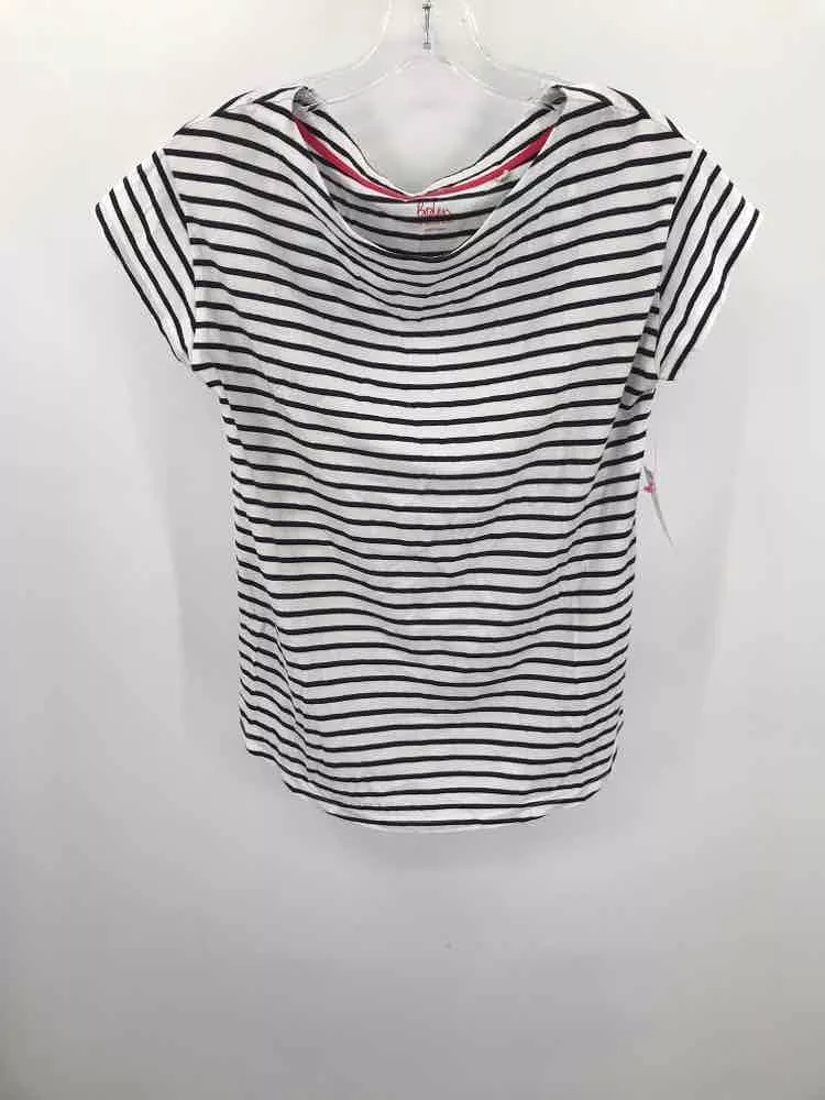 Pre-Owned Boden White Size 6 Stripe T-shirt