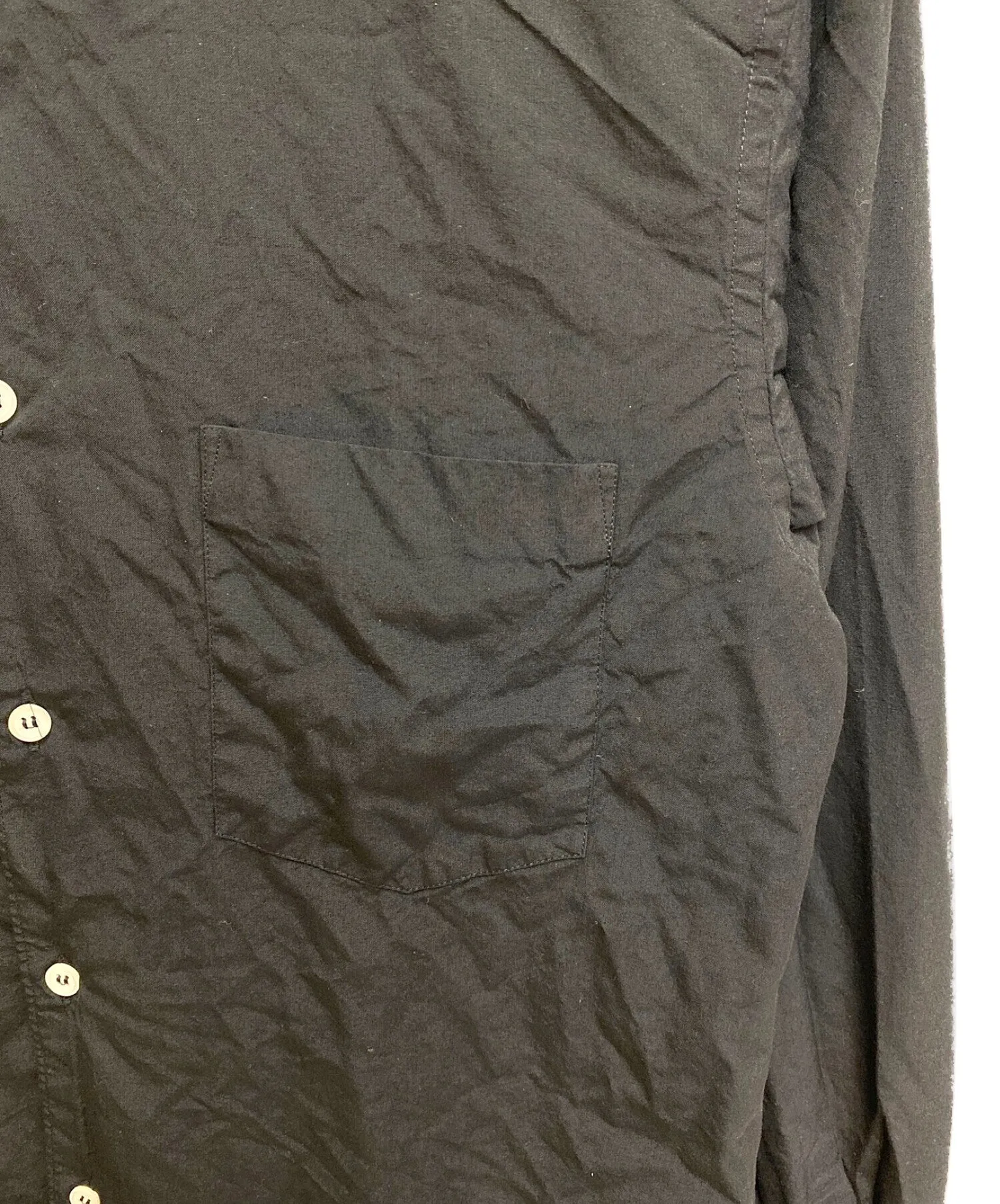 [Pre-owned] COMME des GARCONS HOMME PLUS 23SS Polyester shrink-wrap shirt PZ-B004