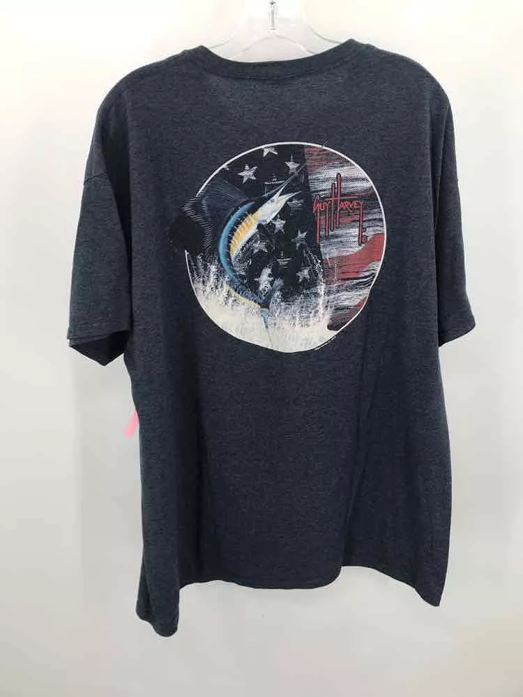 Pre-Owned Guy Harvey Navy XL Men's T-shirt