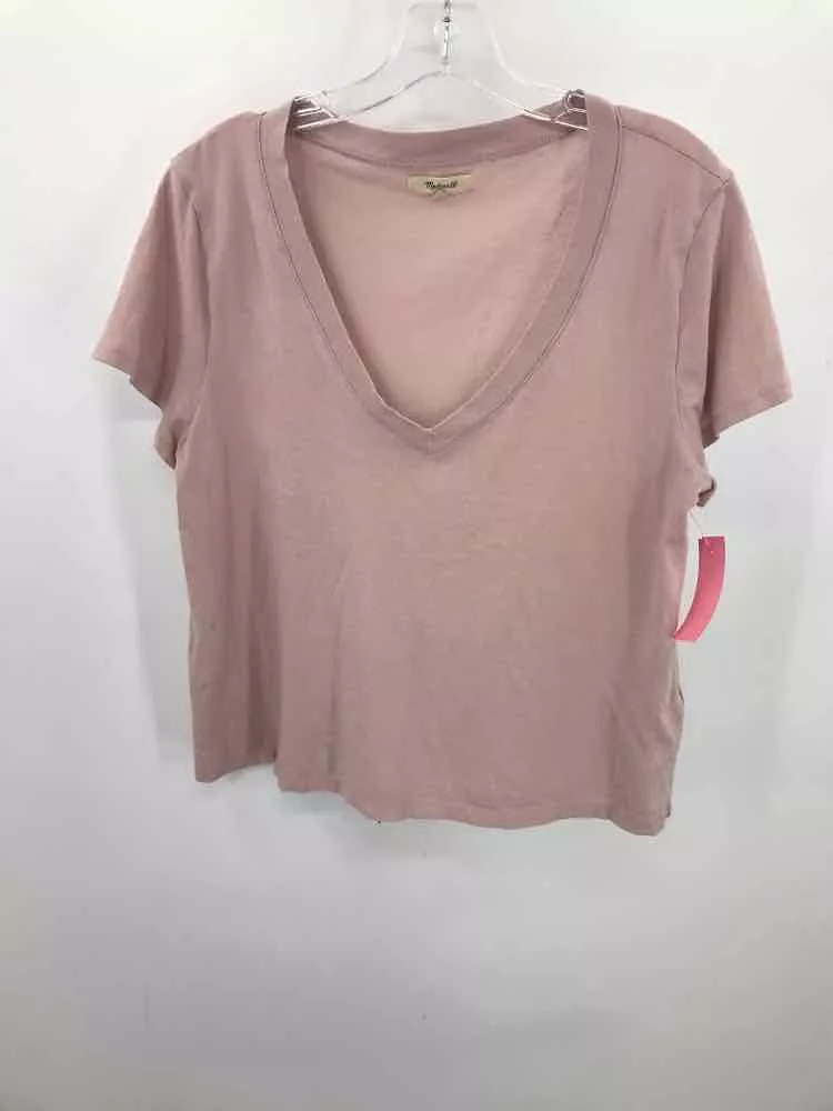 Pre-Owned Madewell Pink Size Medium T-shirt