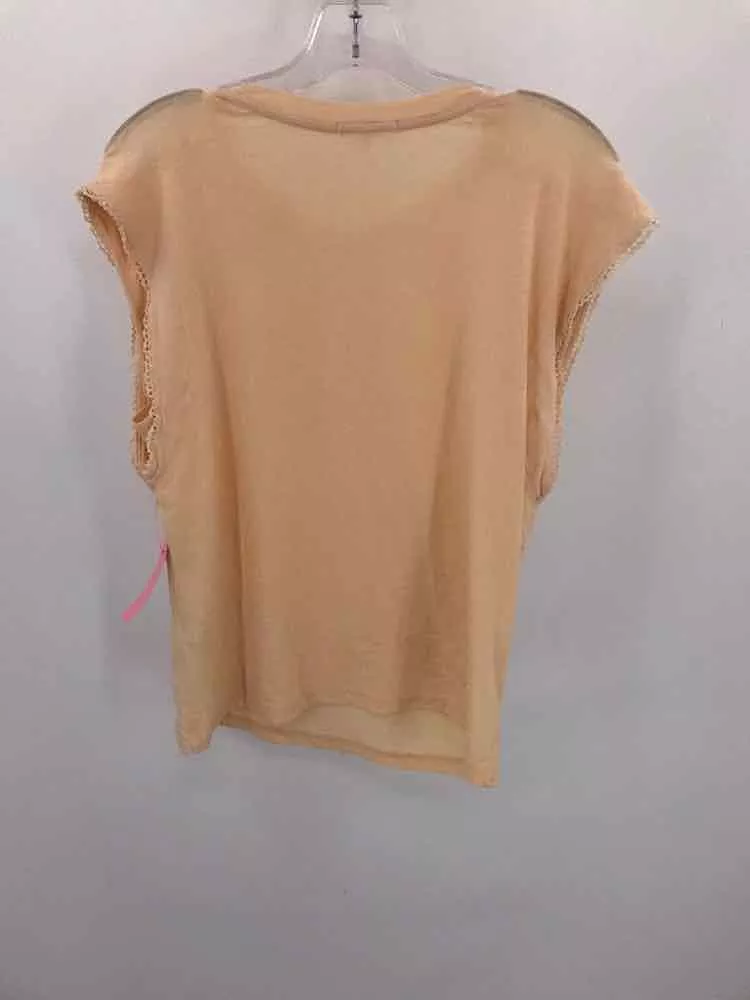 Pre-Owned Sundry Tan Size Small T-shirt