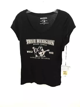 Pre-Owned True Religion Black Size Medium Graphic T-shirt