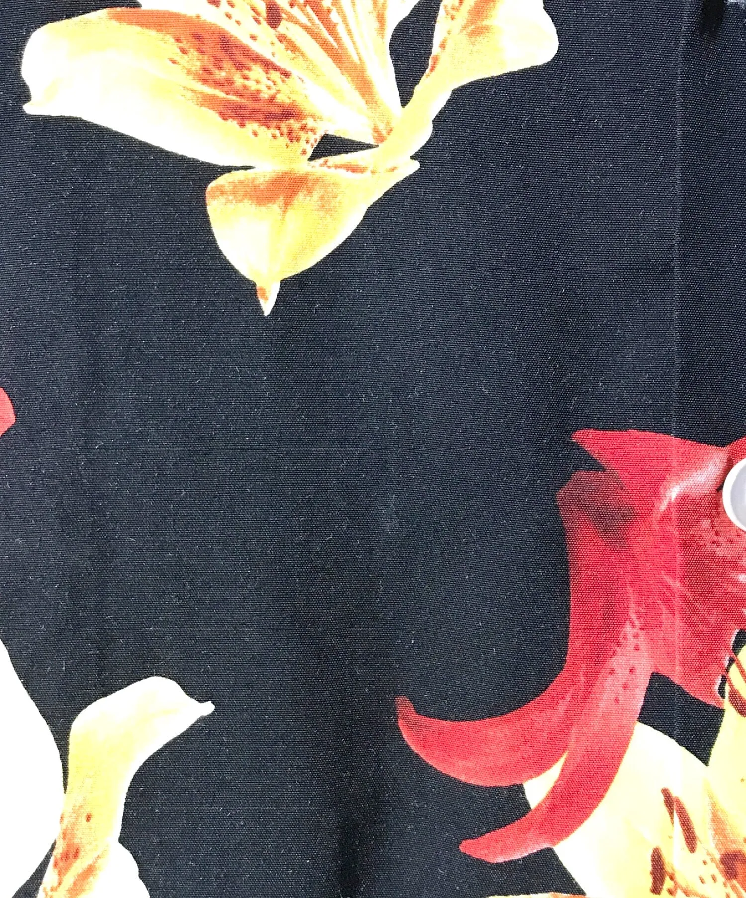 [Pre-owned] WACKO MARIA HAWAIIAN SHIRT S/S/Hibiscus Hawaiian shirt