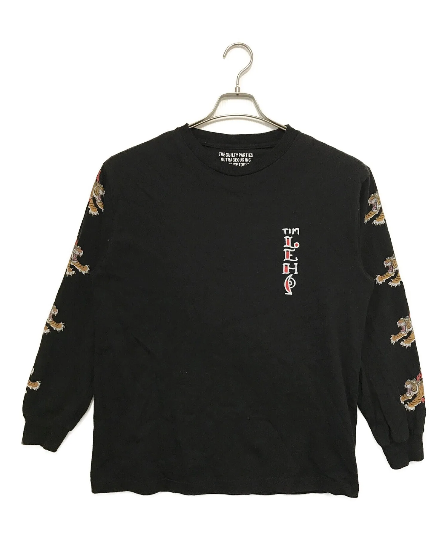 [Pre-owned] WACKO MARIA TIM LEHI CREW NECK LONG SLEEVE T-SHIRT