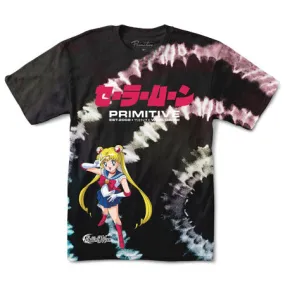 Primitive Skateboarding Primitive x Sailor Moon Spiral Tie-Dye T Shirt