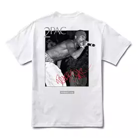 PRIMITIVE T-SHIRT 2PAC ENCORE WHITE