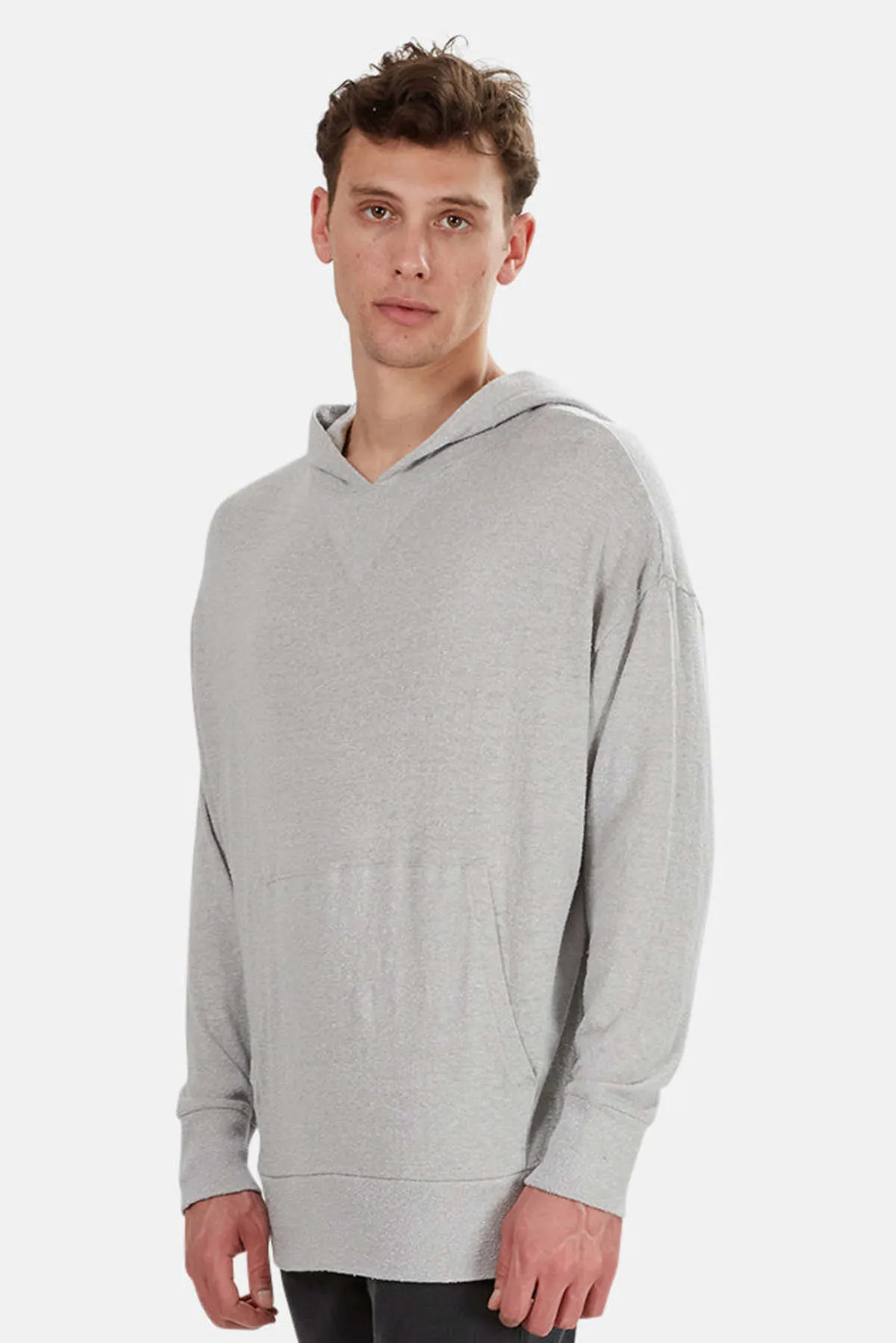 Right Sweater - Grey White