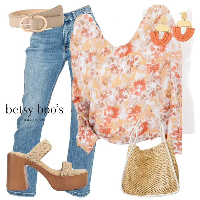 Rowyn Floral Blouse Set STS