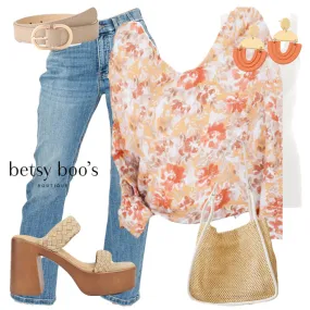 Rowyn Floral Blouse Set STS