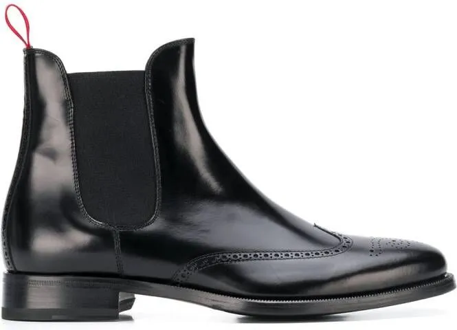 Scarosso chelsea boots Black