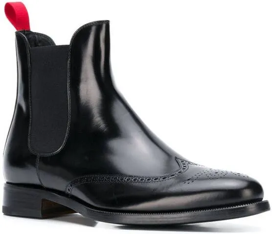 Scarosso chelsea boots Black