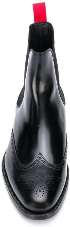 Scarosso chelsea boots Black