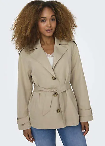 Short Trench Coat by Only | Look Again