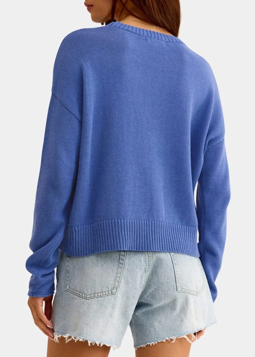 Sienna Local Sweater - Blue Wave