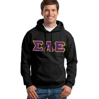 Sigma Alpha Epsilon Hanes 10oz. Hoodie - Hanes F170 - TWILL