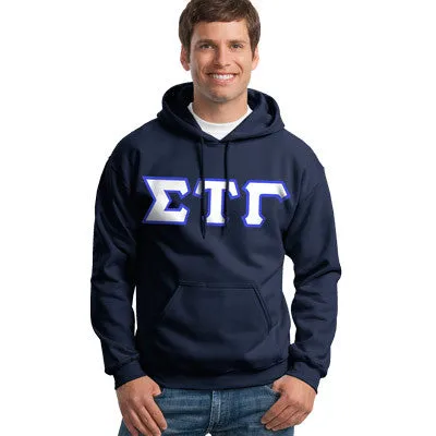 Sigma Tau Gamma Hanes 10oz. Hoodie - Hanes F170 - TWILL