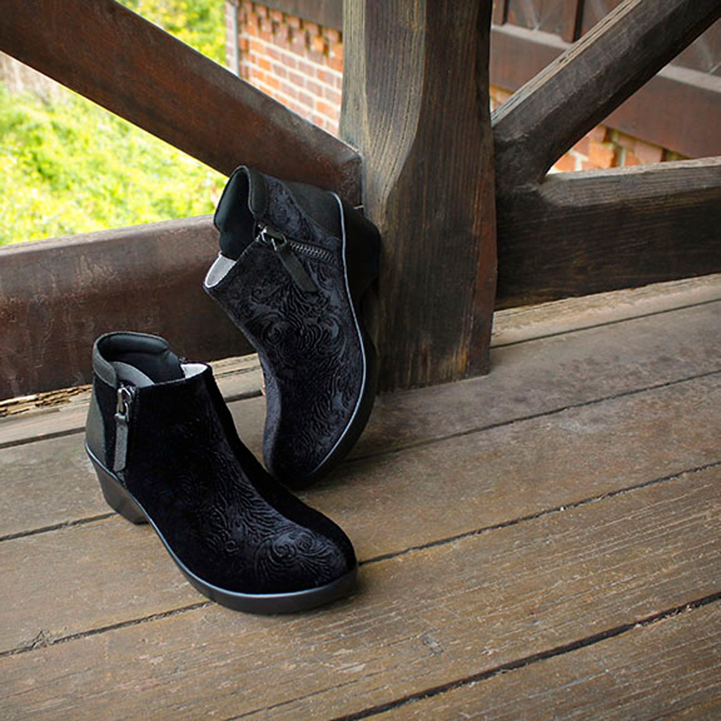 Sloan Raven Velvet Boot