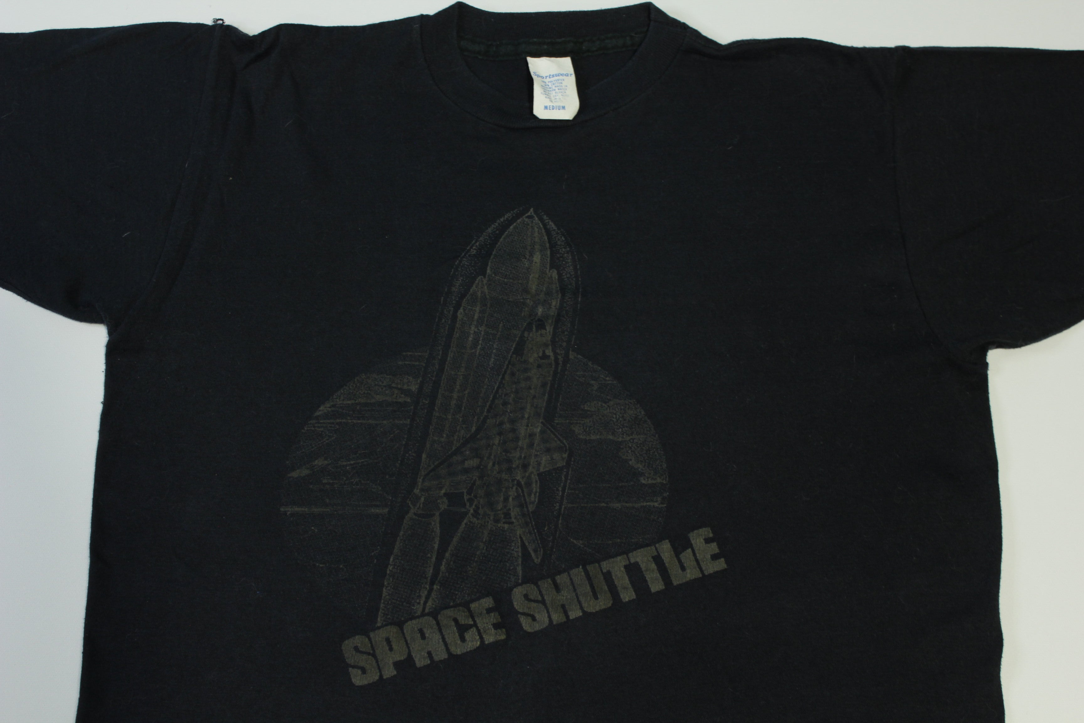 Space Shuttle Vintage Early 80's Original Sportswear NASA Launch Single Stitch T-Shirt