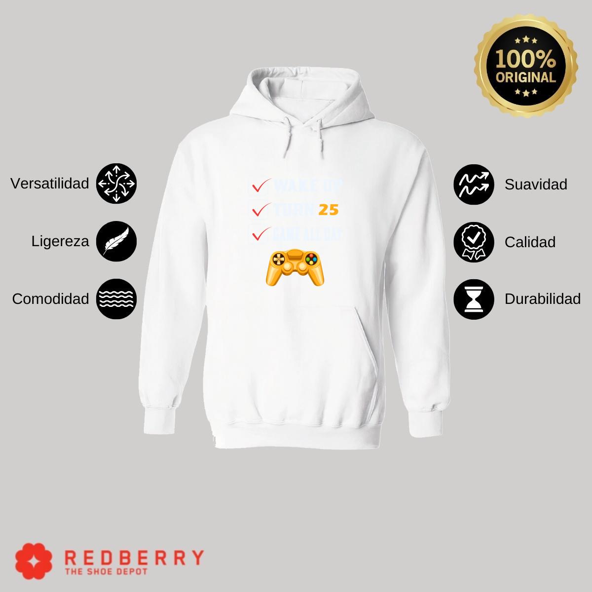 Sudadera Hombre  Hoodie Gamer Videojuegos Frases 047