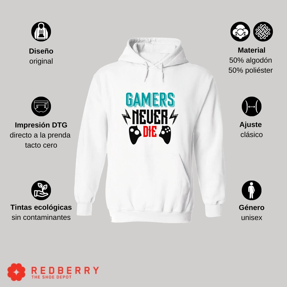 Sudadera Hombre  Hoodie Gamer Videojuegos Frases 066