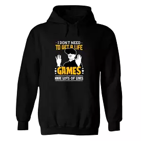 Sudadera Hombre  Hoodie Gamer Videojuegos Frases 098