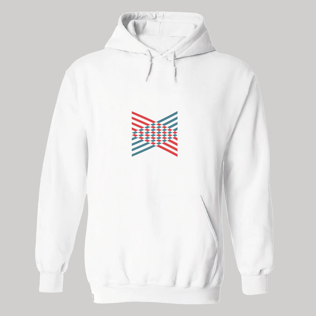 Sudadera Hombre  Hoodie Geometría Diseo Frases 001