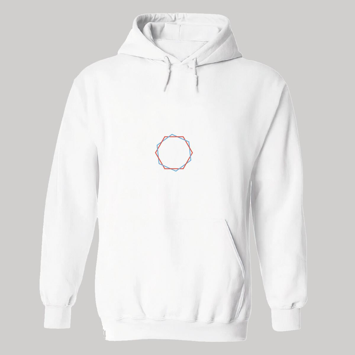 Sudadera Hombre  Hoodie Geometría Diseo Frases 005