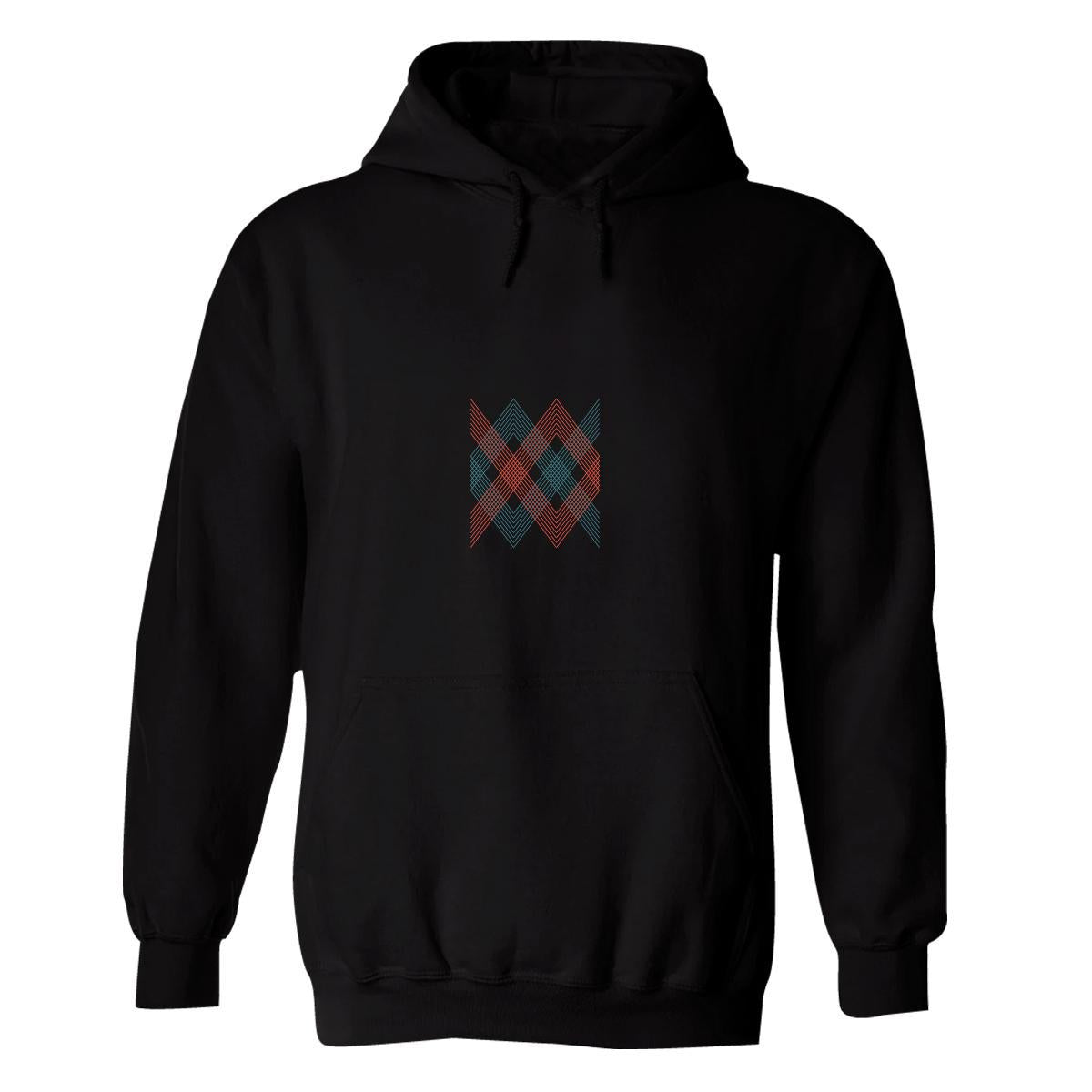 Sudadera Hombre  Hoodie Geometría Diseo Frases 008