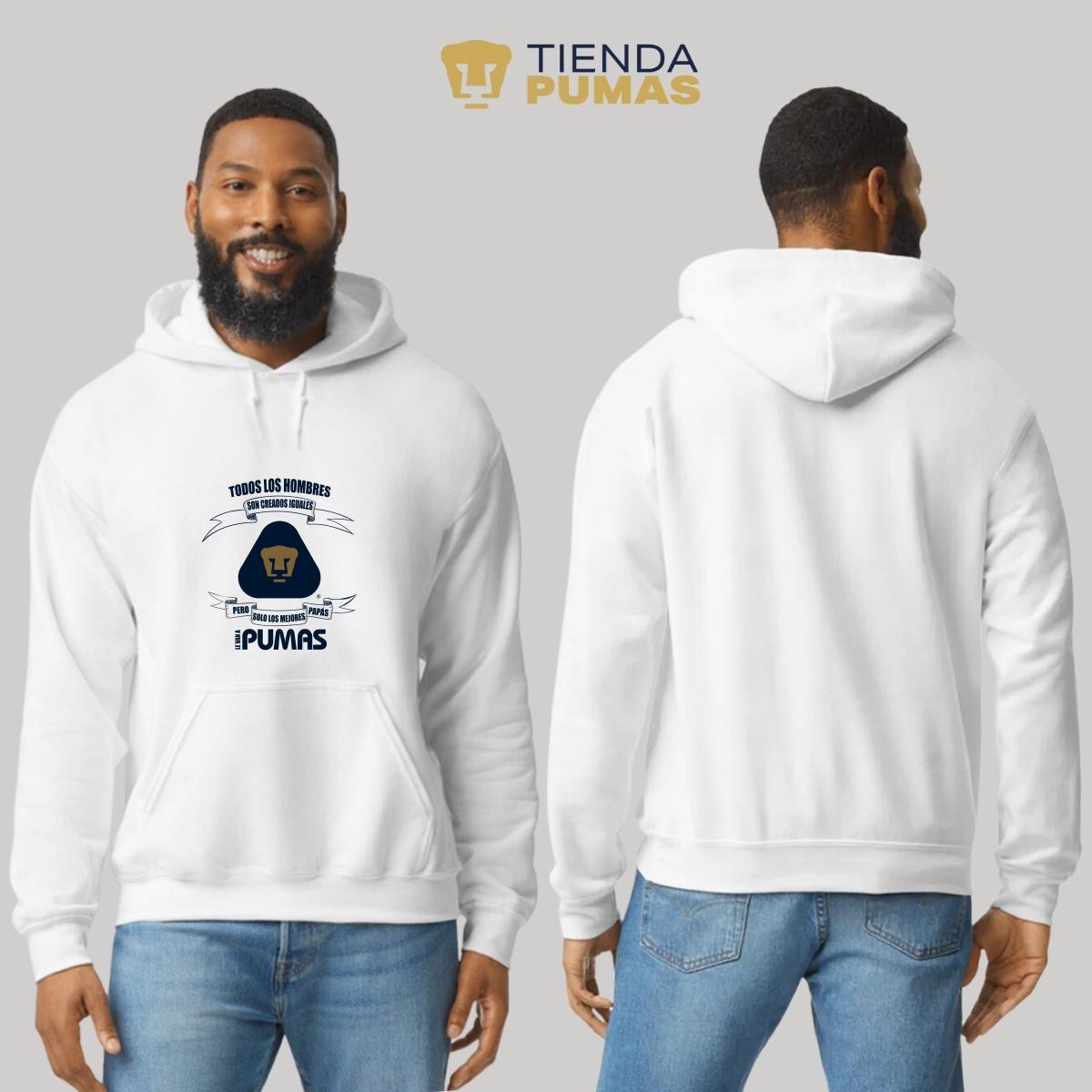 Sudadera Hombre Hoodie  Pumas UNAM El mejor Papá