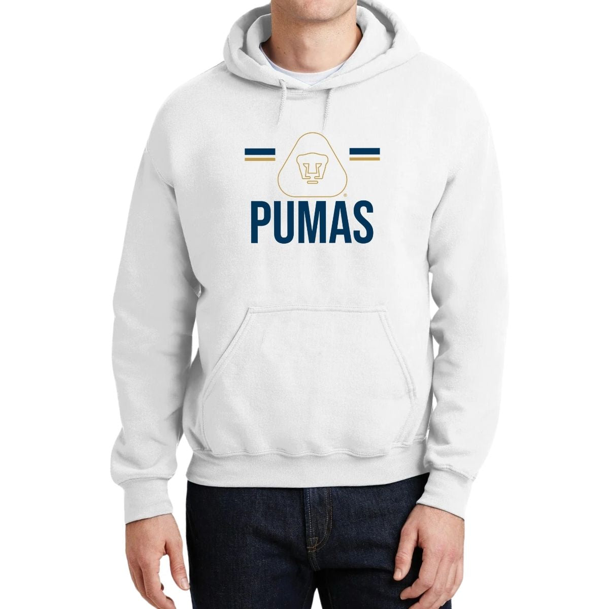 Sudadera Hombre Hoodie Pumas UNAM Insignia