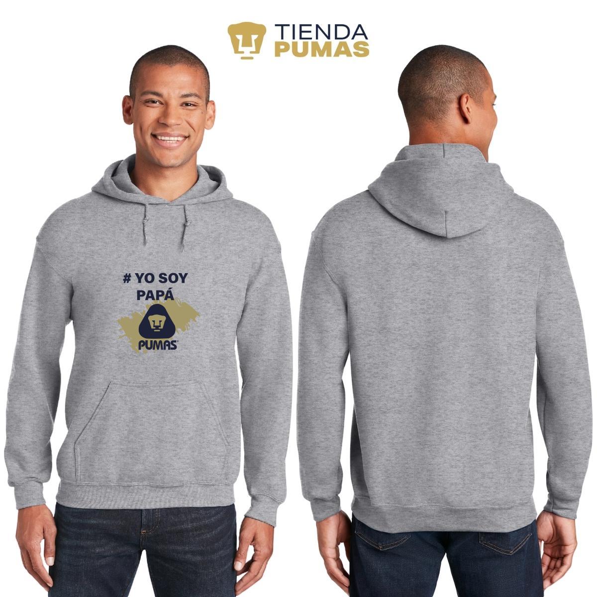 Sudadera Hombre Hoodie  Pumas UNAM Yo soy papá Pumas