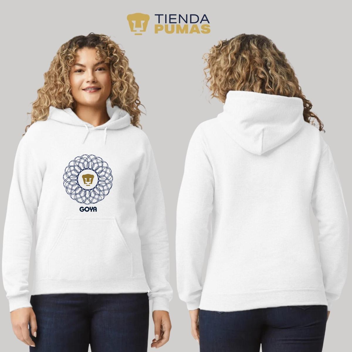 Sudadera Mujer Hoodie  Pumas UNAM Goya mandala