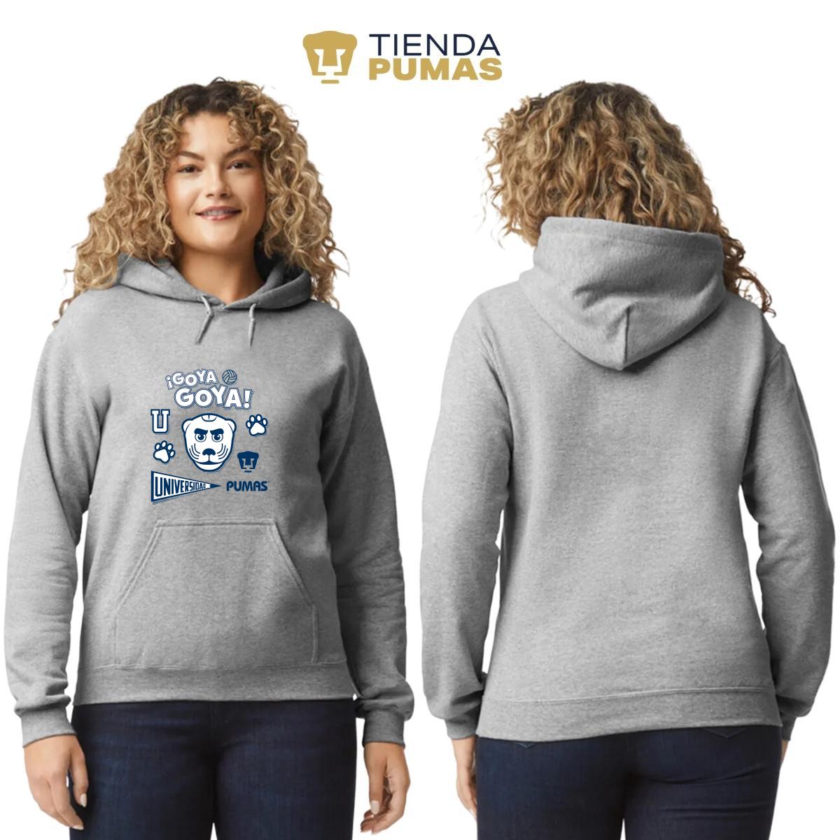 Sudadera Mujer Hoodie  Pumas UNAM Goya Universidad