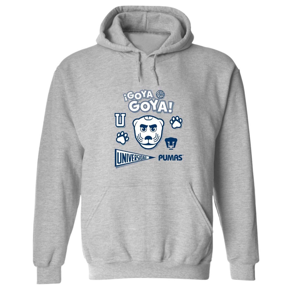 Sudadera Mujer Hoodie  Pumas UNAM Goya Universidad