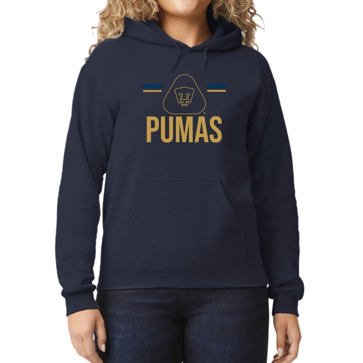 Sudadera Mujer Hoodie Pumas UNAM Insignia