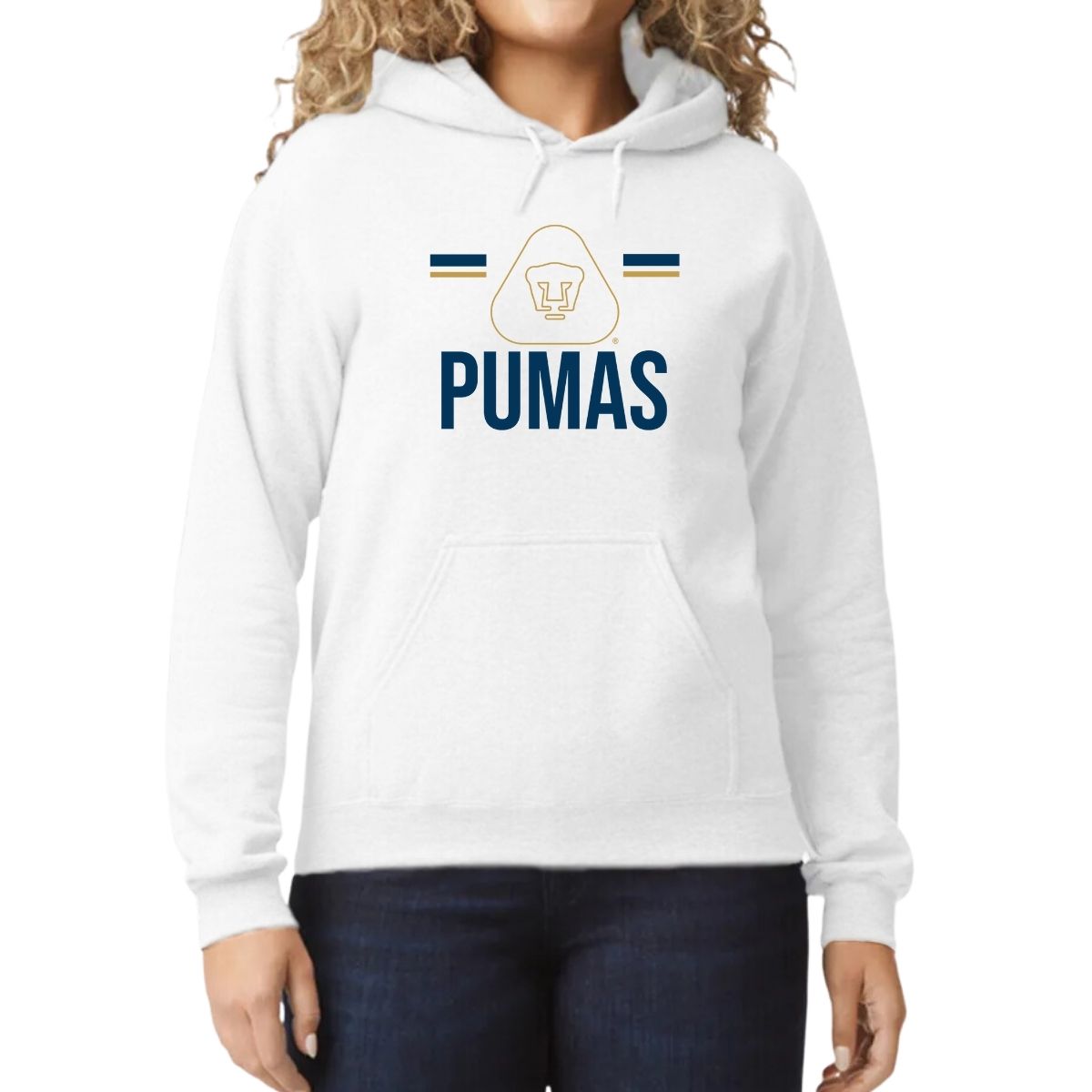 Sudadera Mujer Hoodie Pumas UNAM Insignia