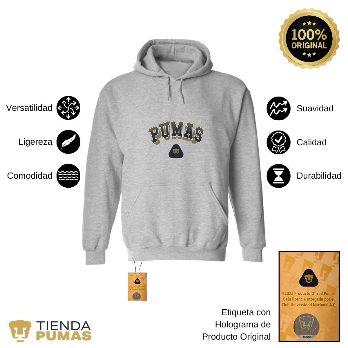 Sudadera Mujer Hoodie  Pumas UNAM Pumas 3D