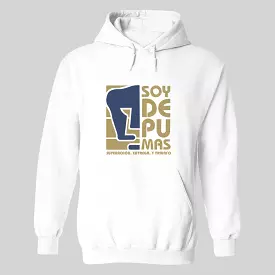 Sudadera Mujer Hoodie  Pumas UNAM Soy de Pumas